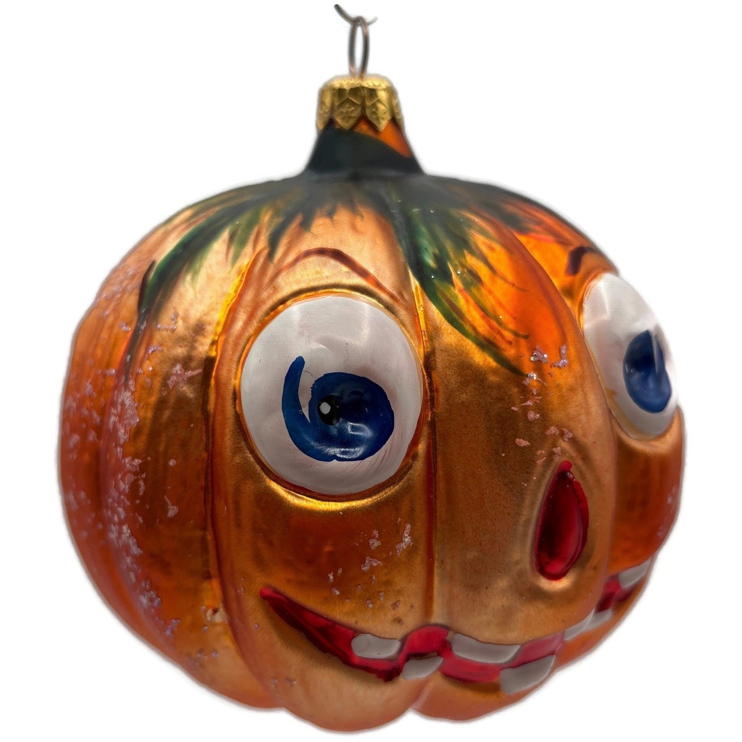 Christopher Radko Jr Jack Pumpkin Jack-O-Lantern Halloween Ornament 98-169-0