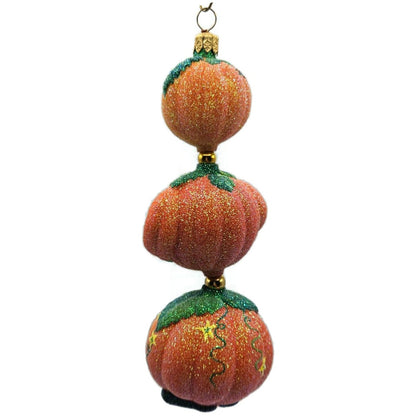 Patricia Breen Kinetic Pumpkinman Orange Jack-o-Lantern Stars Halloween Ornament