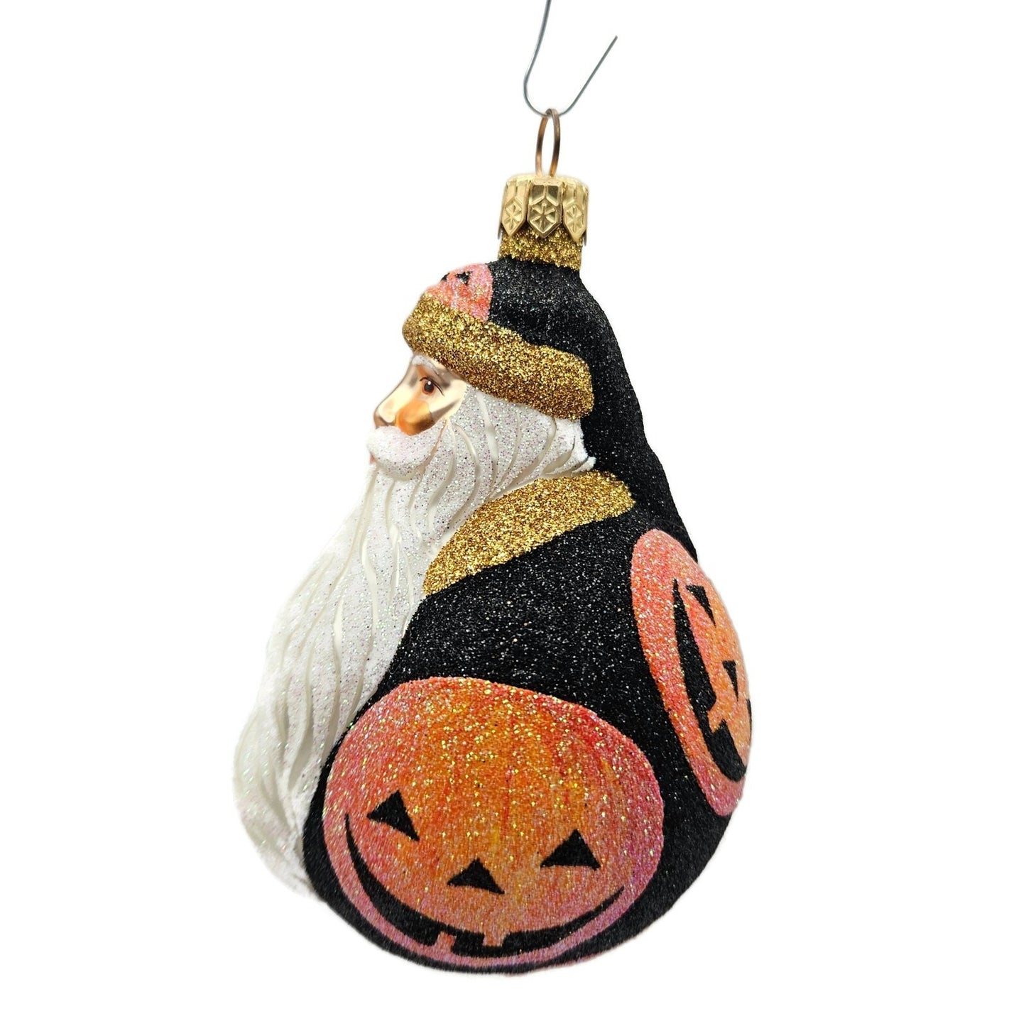 Patricia Breen Santa du Monde Pumpkins Halloween Christmas Holiday Tree Ornament