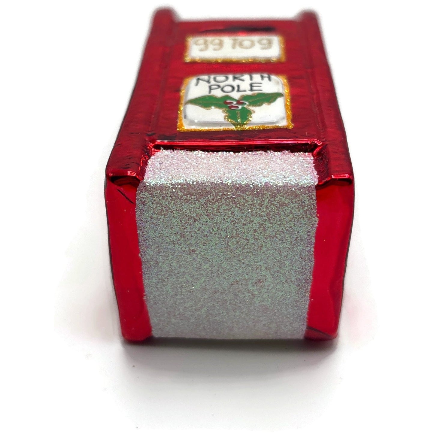 Christopher Radko Post Haste Red Mail Box Christmas Tree Ornament 1012459