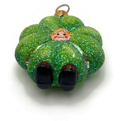 Patricia Breen Clover Masquerade Green St. Patrick Christmas Tree Ornament