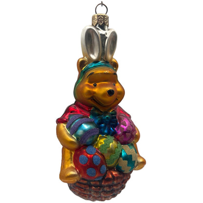 Christopher Radko Easter Pooh Disney Exclusive Easter Egg Ornament 99-DIS-17