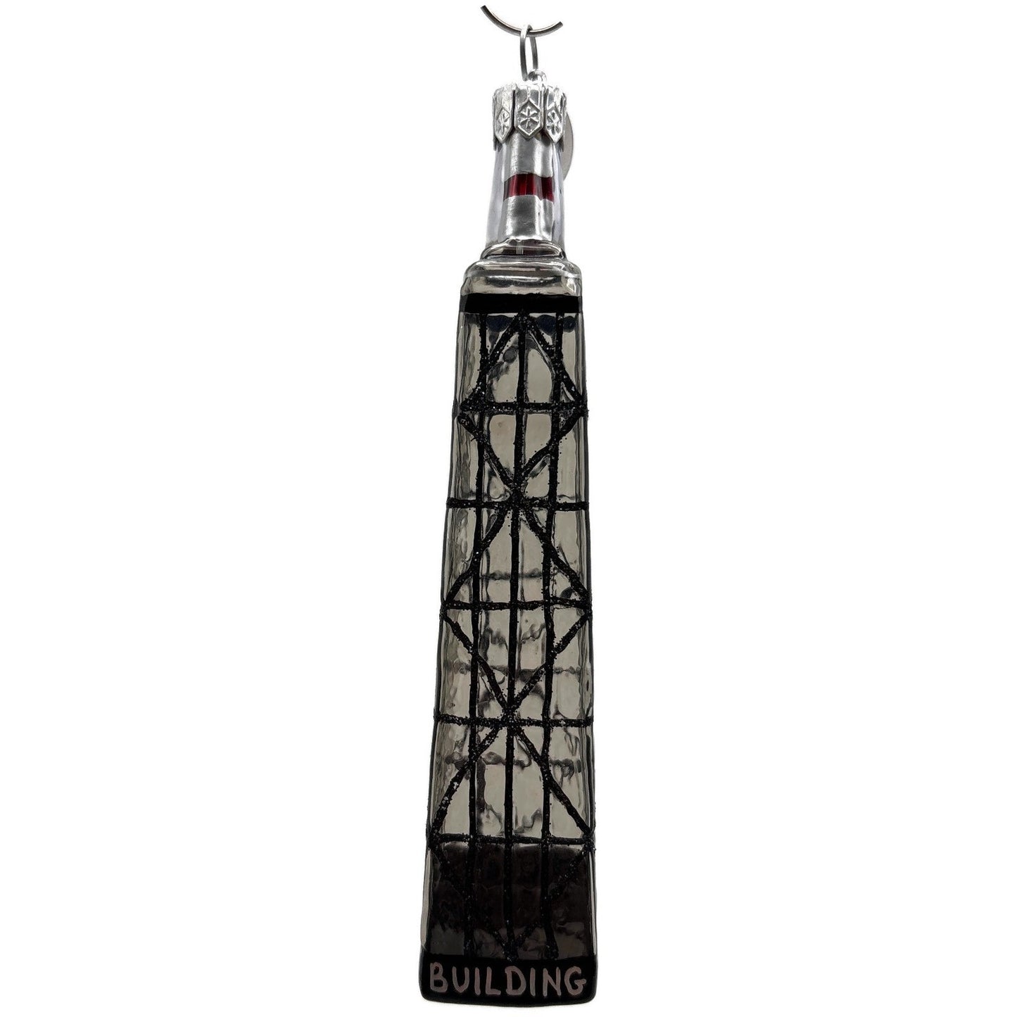 Landmark Creations The John Hancock Center European Glass Christmas Ornament