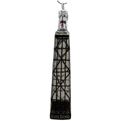 Landmark Creations The John Hancock Center European Glass Christmas Ornament