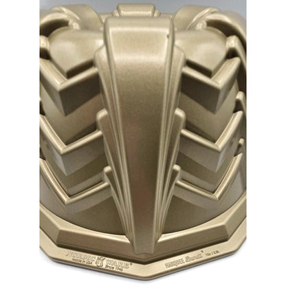 Marquee Bundt Cake Pan 10 Cups Geometric Non Stick Williams Sonoma Nordic Ware