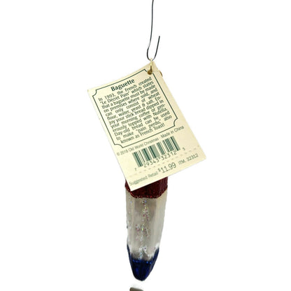 Old World Christmas Baguette Bread Snack Christmas Holiday Tree OWC Ornament