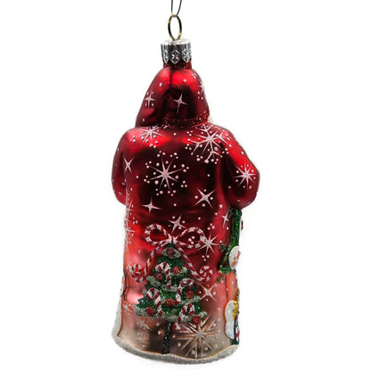 Patricia Breen Karas Santa Claus Red Angels Snowman Christmas Ornament Candy