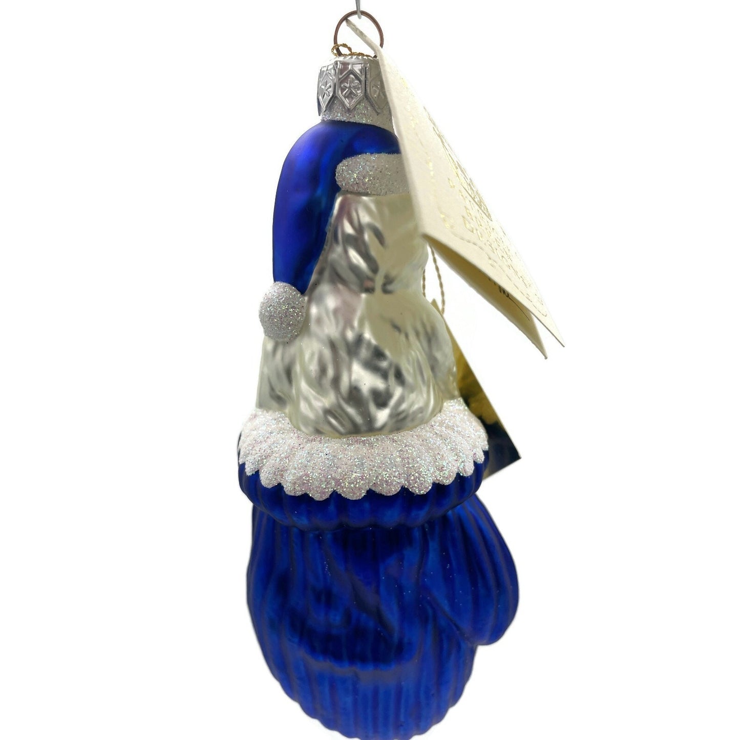 Patricia Breen Kitten in a Mitten Blue Cat Pet Christmas Holiday Tree Ornament
