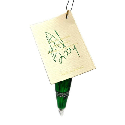 Patricia Breen Green Ink Pen Christmas Holiday Complimentary Ornament CATZ