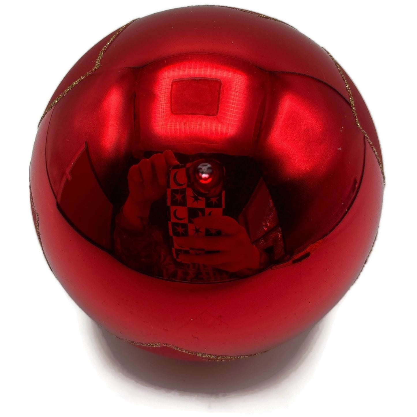 Christopher Radko Red Hearts Valentines Orb Christmas Tree Ornament