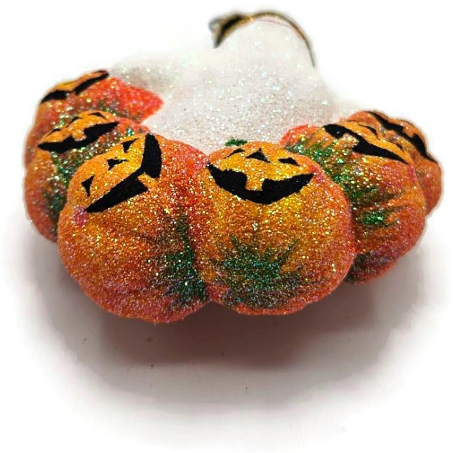 Patricia Breen Jack-o-Wreath Pumpkin Orange Halloween Christmas Ornament 2419