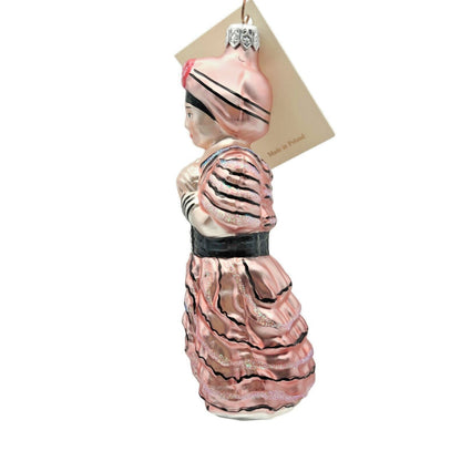 Patricia Breen Helene The Little Spanish Dancer Pink Christmas Tree Ornament