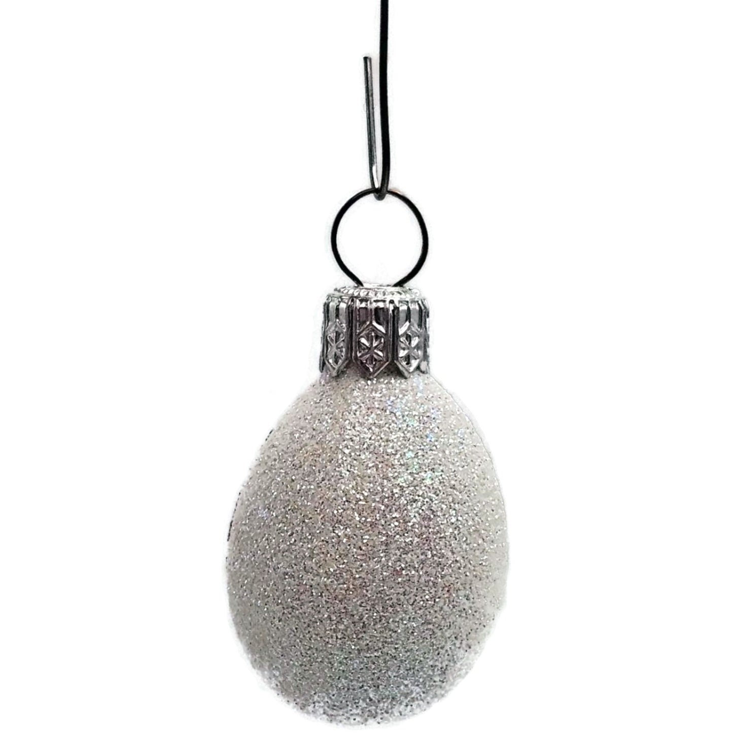 Patricia Breen Miniature Egg Ladybug Single Pearl Red Easter Christmas Ornament