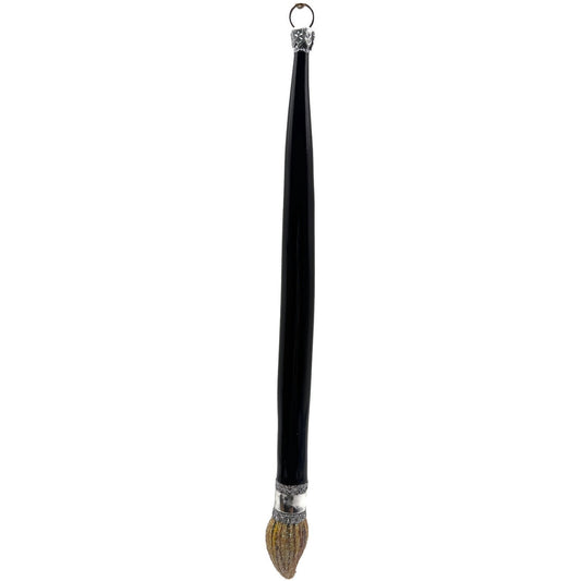 Patricia Breen Let's Paint Black Art Brush Christmas Tree Ornament Neiman Marcus