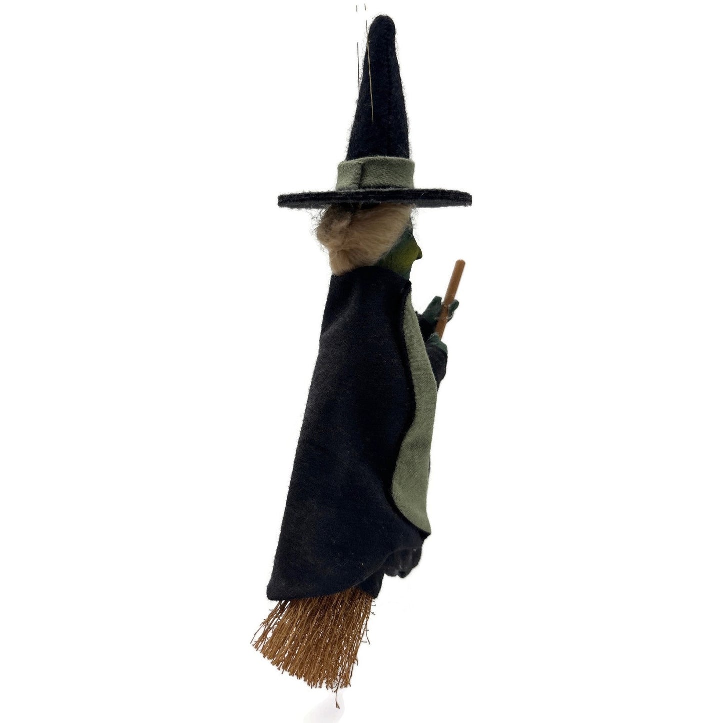 Gladys Boalt Wicked Witch Wizard of Oz Fabric Christmas Tree Ornament Signed
