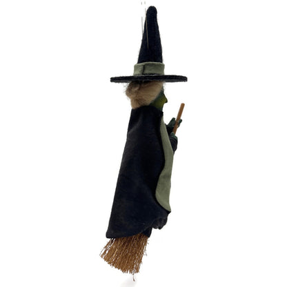 Gladys Boalt Wicked Witch Wizard of Oz Fabric Christmas Tree Ornament Signed