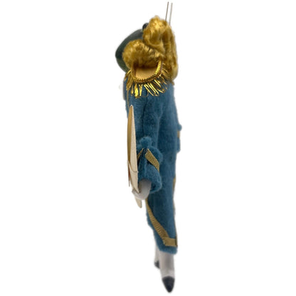 Gladys Boalt Frog Footman Alice in Wonderland Fabric Handmade Christmas Ornament