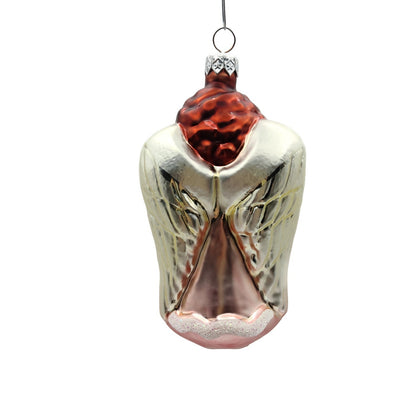 Patricia Breen Beauteous Angel White Pink Christmas Holiday Tree Ornament