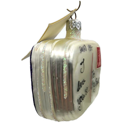 Patricia Breen To My Sweet Pearl Purple Heart Valentines Christmas Ornament CO