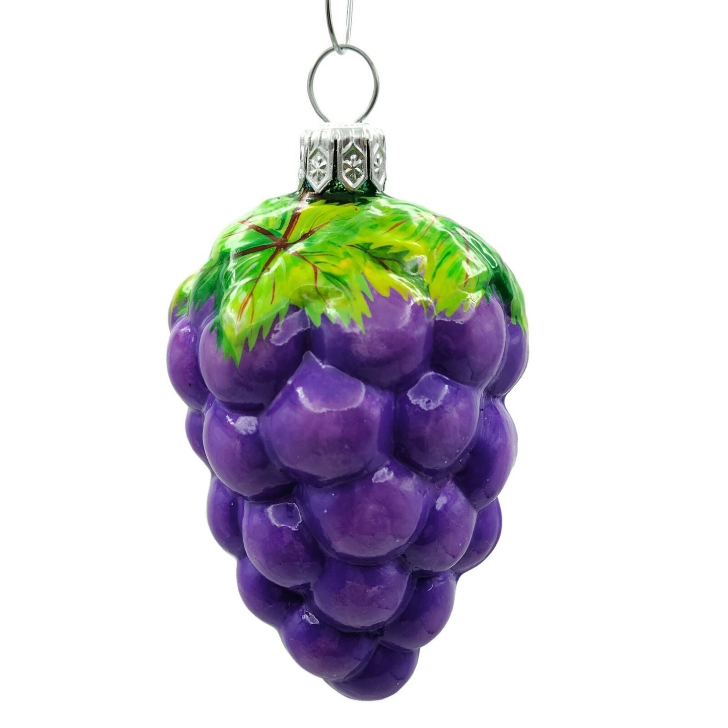 Patricia Breen Cabernet Trickster Pinot Wine Purple Grape Christmas Ornament