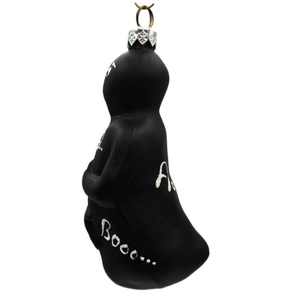 Patricia Breen Oscar Ghost Black Matte Halloween Christmas Tree Ornament
