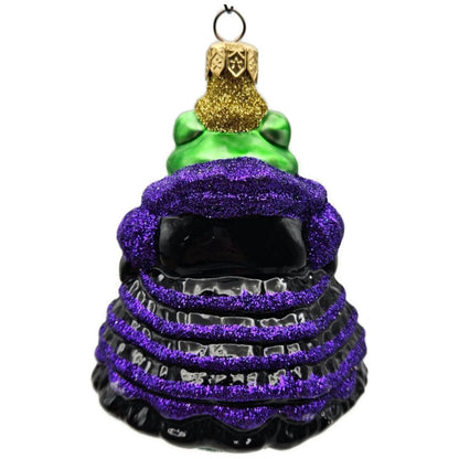Patricia Breen Halloween Frog Queen Black Purple Christmas Ornament 9715AUC