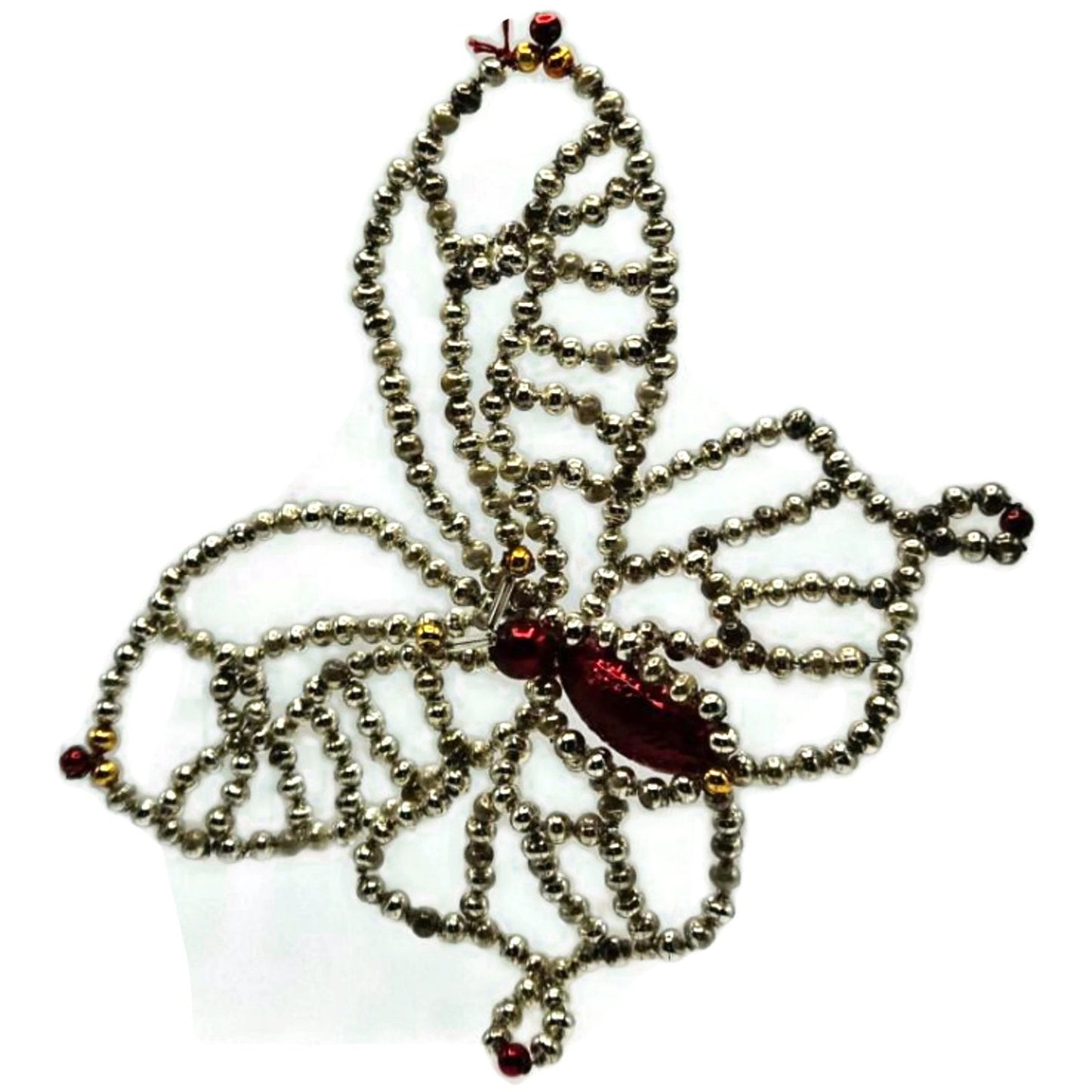 Christopher Radko Grand Monarch Beaded Butterfly Christmas Ornament 93-306-0