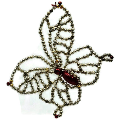 Christopher Radko Grand Monarch Beaded Butterfly Christmas Ornament 93-306-0