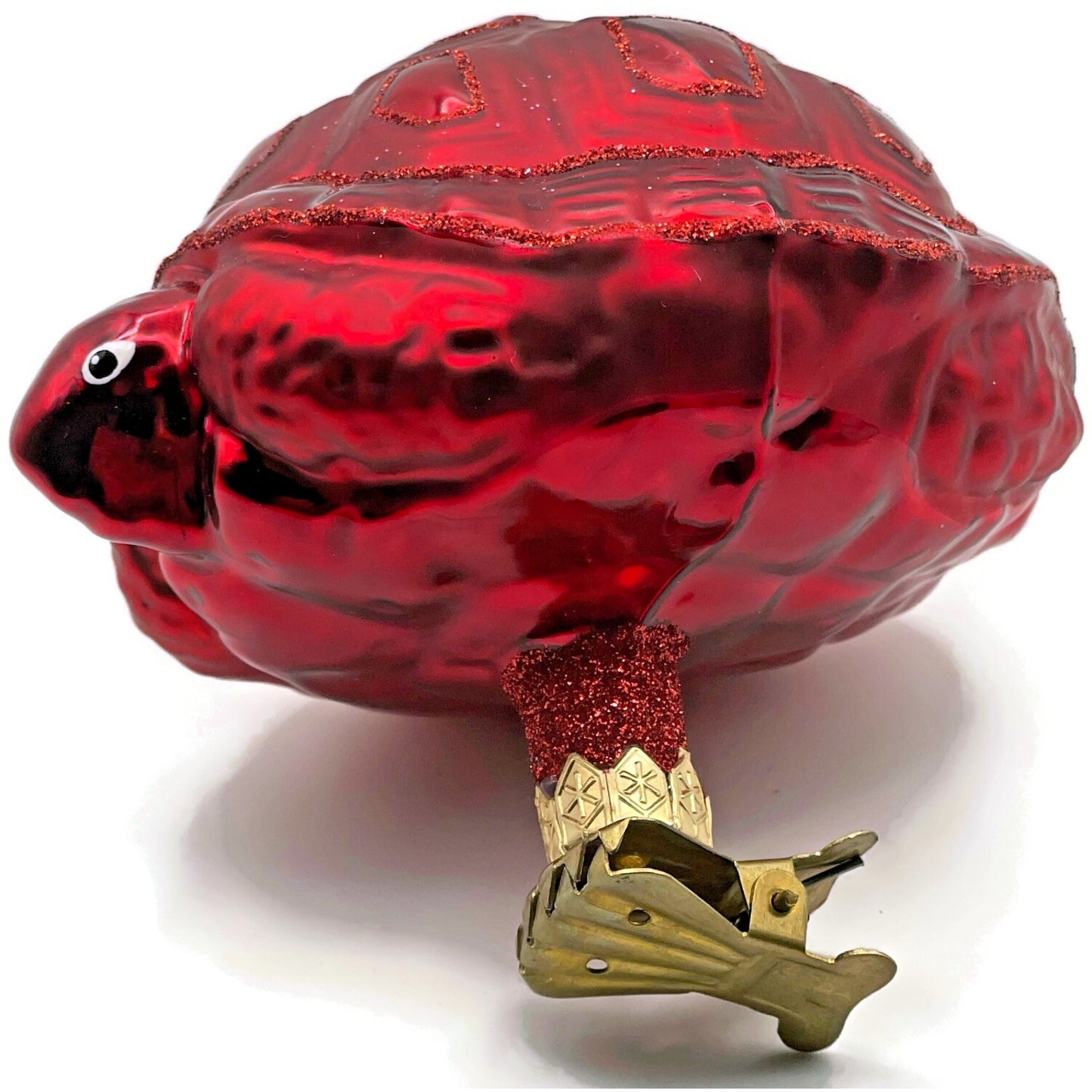 Patricia Breen Ornament Henris Turtle Red Bathers Art Painting Christmas Clip On