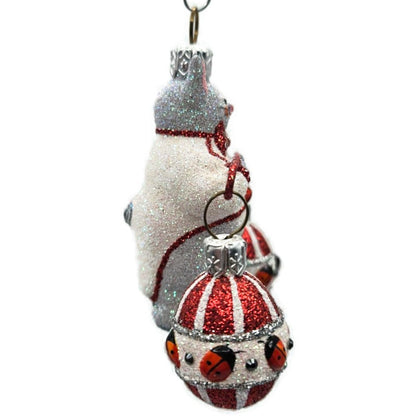 Patricia Breen Bunny Balance Ladybugs Mini Eggs Easter Christmas Tree Ornament