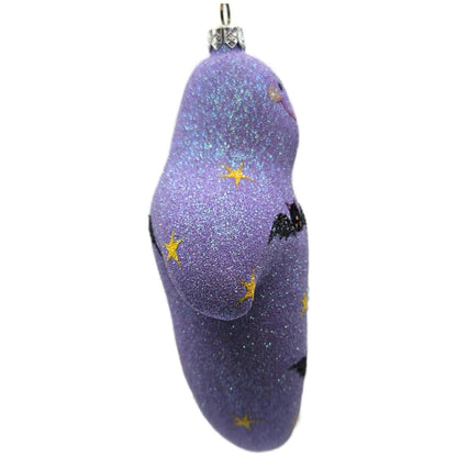 Patricia Breen Very Grand Ghost Lavender Stars Bats Halloween Ornament 2554