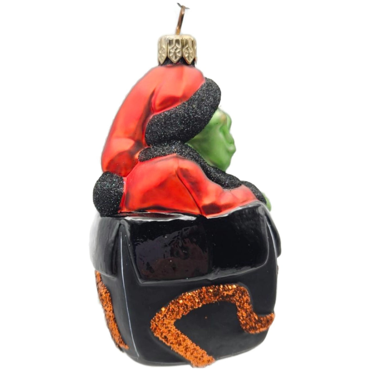 Patricia Breen MMMonster Present Black Orange Halloween Christmas Ornament 9920