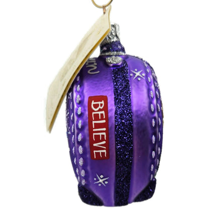 Patricia Breen Journey With Me Purple Portland Signed Christmas Ornament 2113