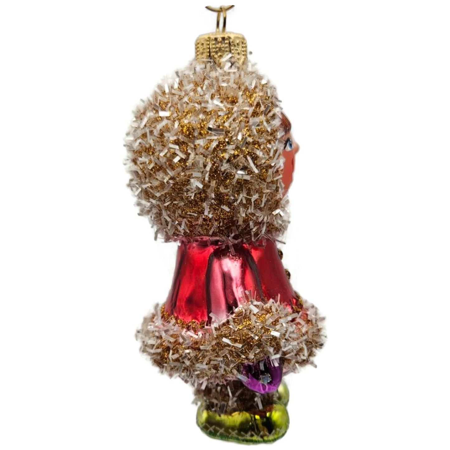 The Ornament King Radko It's a Small World Eskimo Red Jacket Christmas Ornament