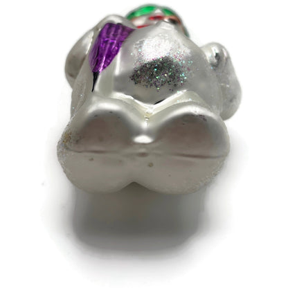 Christopher Radko Frosty Weather Snowman Christmas Tree Ornament 96-SP-14