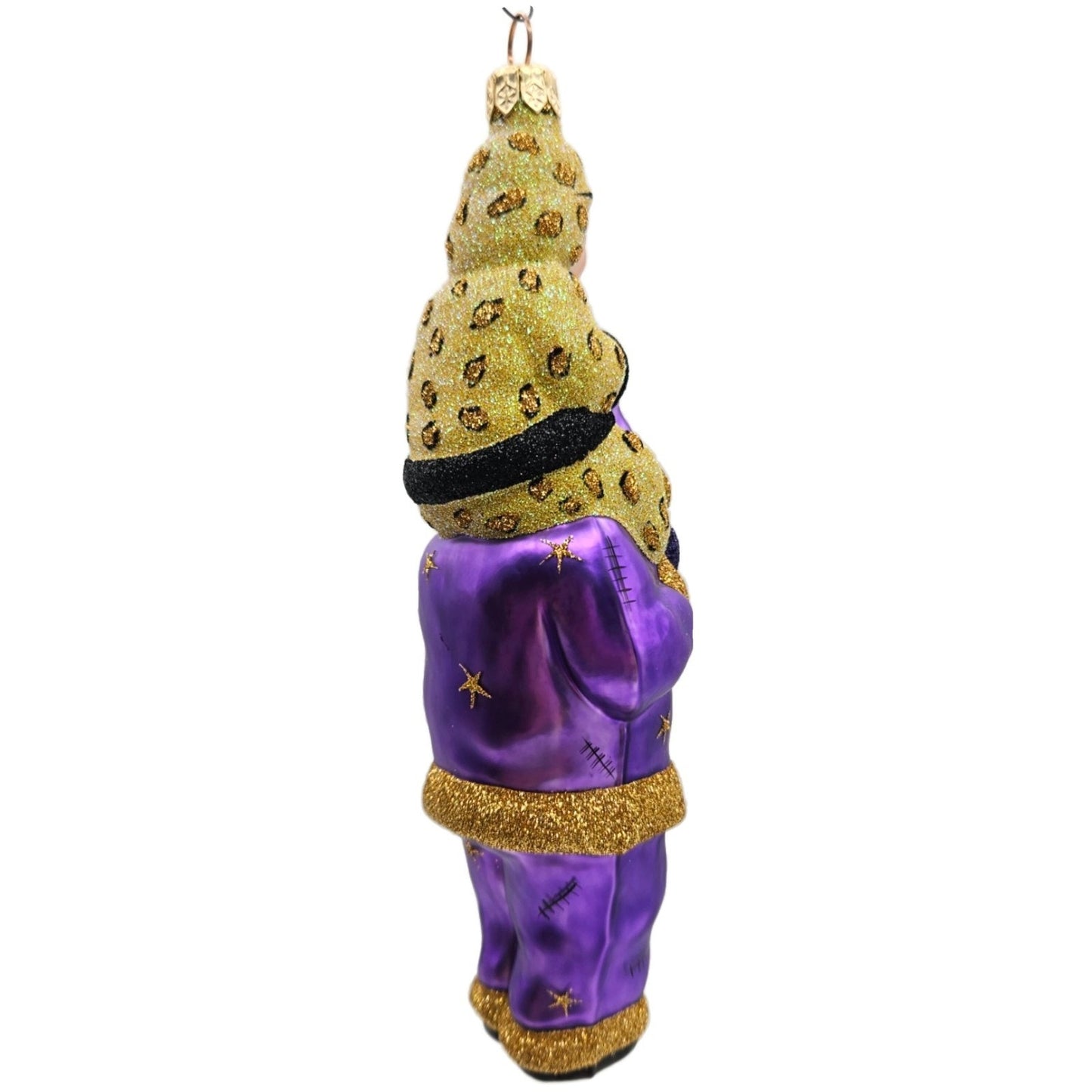 Patricia Breen Carry Me Santa Frankenstein And Leopard Boy Halloween Ornament