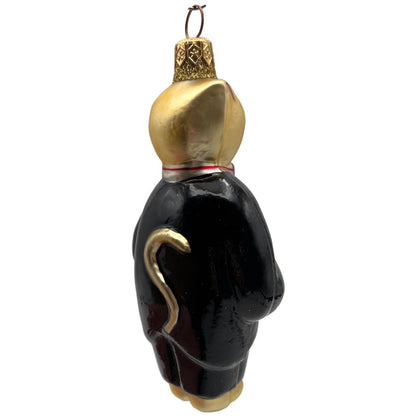 Patricia Breen Fiddling Cat Black Pants Hey Diddle Diddle Christmas Ornament