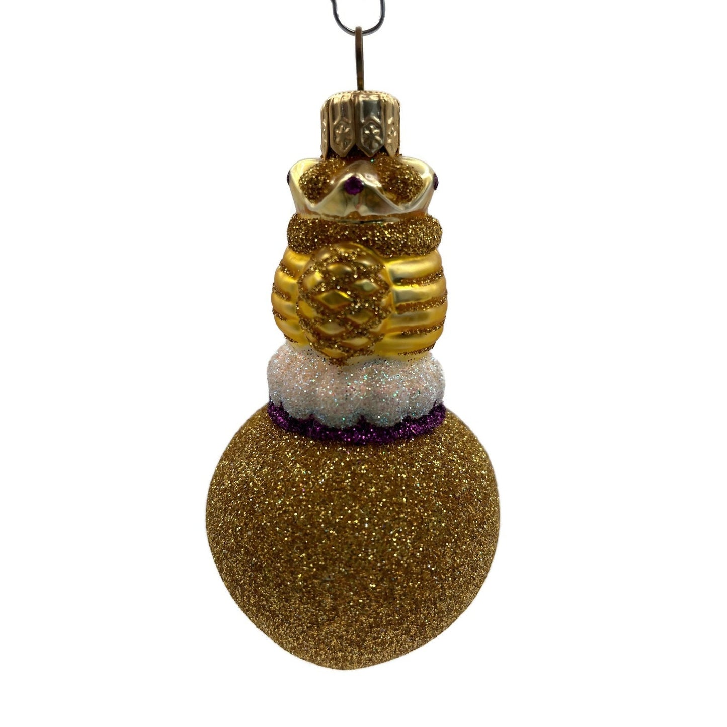 Patricia Breen Miniature Queen of Hearts Fuchsia Valentines Christmas Ornament