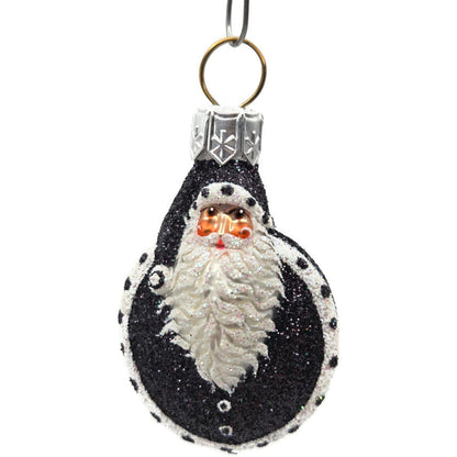 Patricia Breen Ladybug Noel Black Glittered Polka Dots Spring Christmas Ornament
