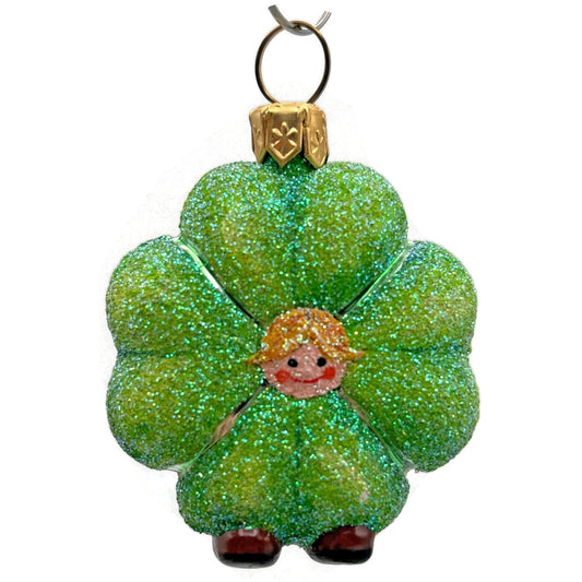 Patricia Breen Clover Masquerade Green St. Patrick Christmas Tree Ornament