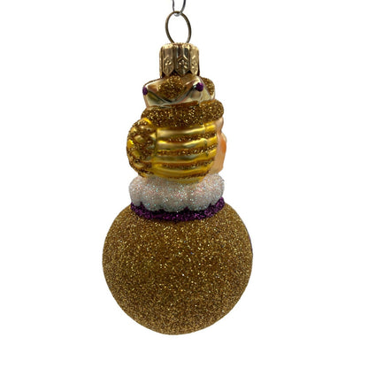 Patricia Breen Miniature Queen of Hearts Fuchsia Valentines Christmas Ornament