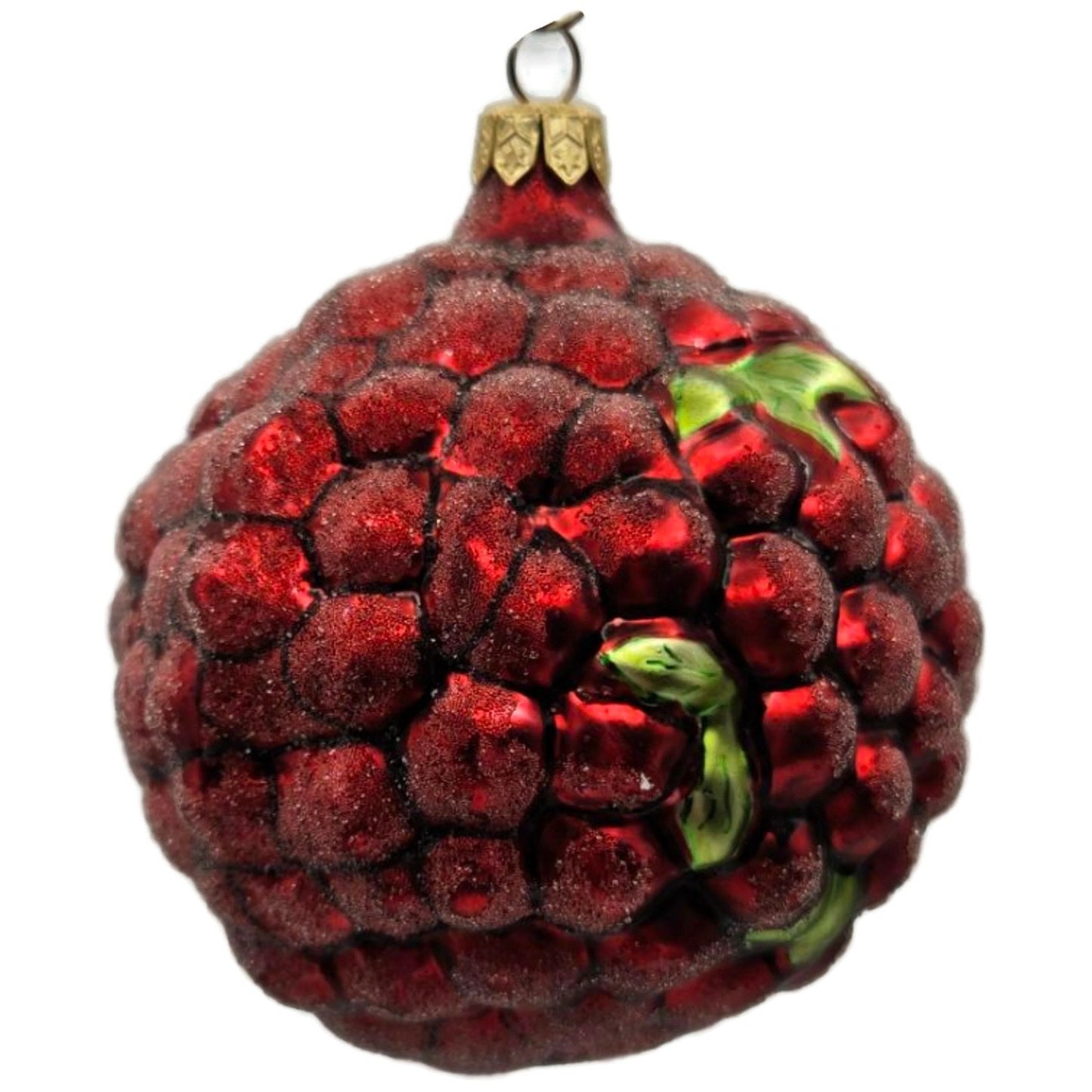Christopher Radko Cranberry Frost Red Christmas Tree Ornament 97-136-0