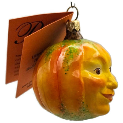 Patricia Breen Henry The Pumpkin Burnished Orange Halloween Christmas Ornament