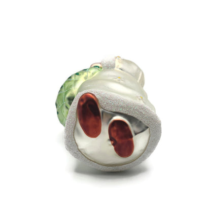 Patricia Breen Santa of the Daisies Pearl Spring Christmas Holiday Tree Ornament