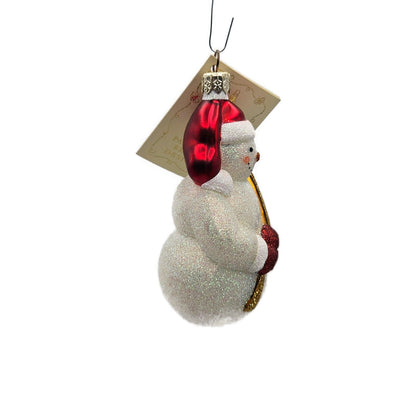 Patricia Breen Miniature Bunker Hill Snowman American Flag Patriotic Ornament