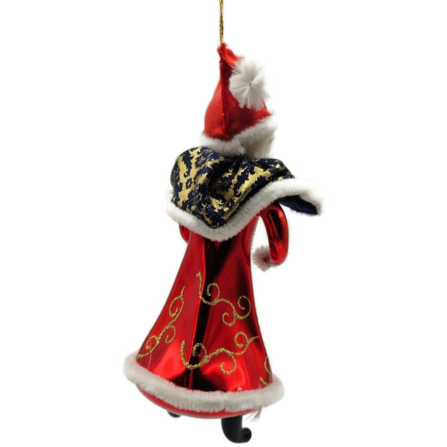 Christopher Radko Festive Fellow Red Italian Glass Christmas Ornament 98-239-0