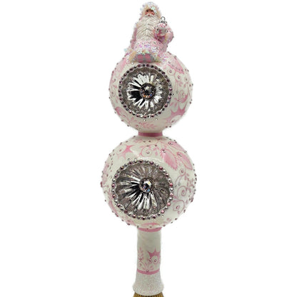 Patricia Breen Summit Finial Chinoiserie Pink Spring Christmas Tree Topper CATZ