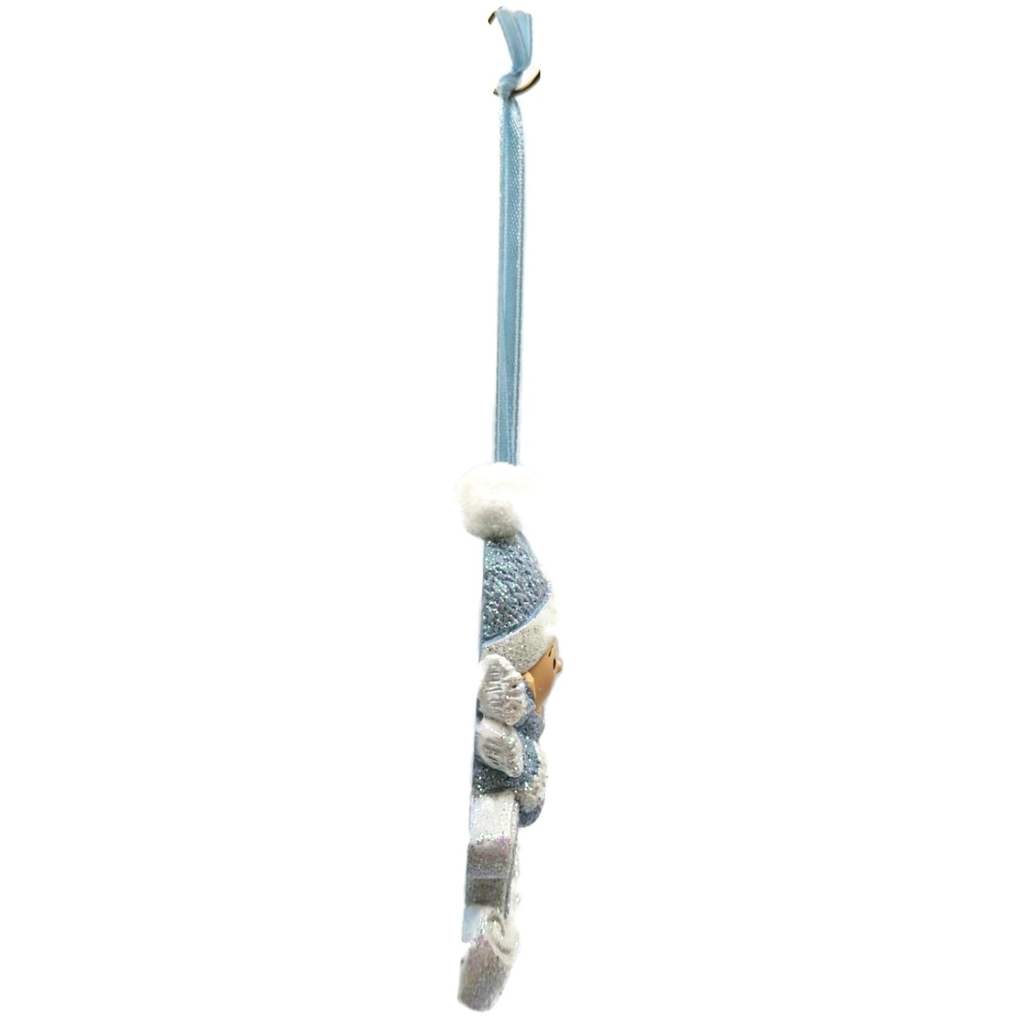 Midwest CBK Baby's First Christmas Twin Boys Blue Resin Holiday Tree Ornament