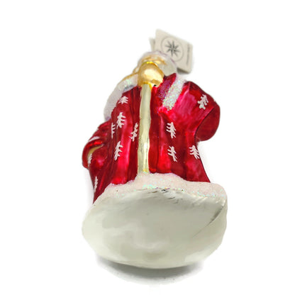 Christopher Radko Christmas King Red Robe Holiday Tree Ornament 96-147-0