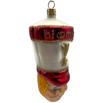 Christopher Radko Drum Major Bloomies Glass Christmas Tree Ornament 95-066-B